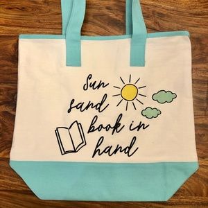 “Sun Sand Book in Hand” Beach Tote *$5 IN A BUNDLE